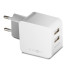 Сетевое зарядное устройство EnergEA Ampcharge (DU34-NTK-MEU) 2 USB 3.4A + кабель micro-USB