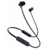 Наушники внутриканальные (Вставные) Bluetooth JBL T115BTBLK (Black)