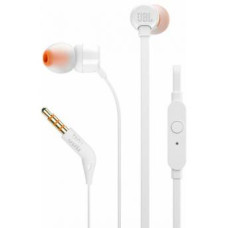 Наушники внутриканальные JBL T110WHT (White)